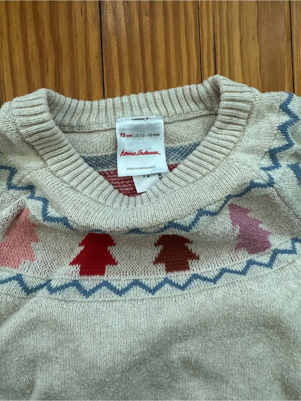 Hanna Andersson Winter Sweater Set, 100% organic cotton, 12-18 months